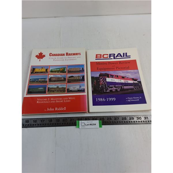(2) Canadian Railways Books