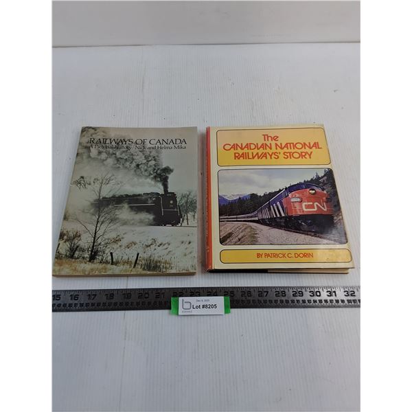 (2) Canadian Railways Books