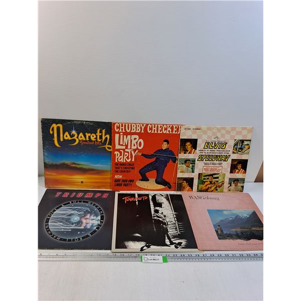 (6) Records: Nazareth, Elvis, Toronto, Misc