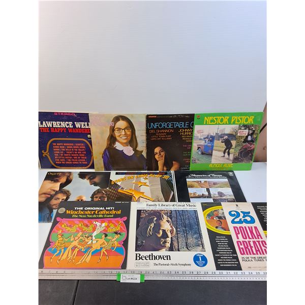 (10) Records: Beethoven, Polka, Orleans, Big Band, Misc