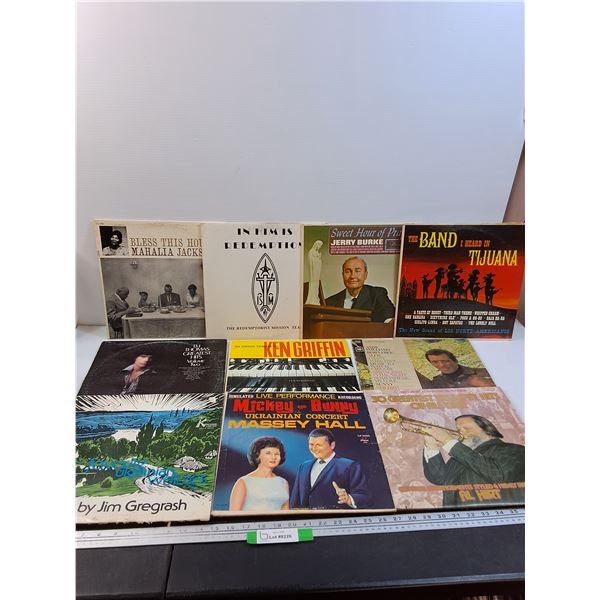 (10) Records: Religious, Big Band, Misc