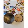 Image 5 : Turret Tobacco Tin w/Collector Matches Lot