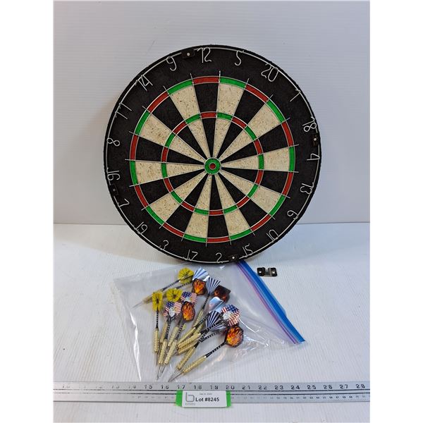 Dartboard & Dart Set - 18" Diameter