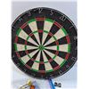 Image 3 : Dartboard & Dart Set - 18" Diameter