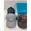 Image 2 : (7) Baseball Hats w/Storage Container