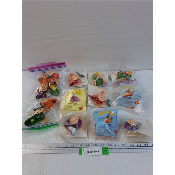 (15) McDonald's Retro Fragglerock Happy Meal Toys