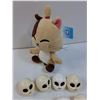 Image 3 : (10) Nightmare Before Christmas Plastic Heads & Wonyan Plushie