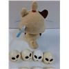 Image 4 : (10) Nightmare Before Christmas Plastic Heads & Wonyan Plushie