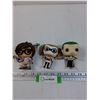 Image 1 : (3) Funko POP Figurines: Harley Quinn, Joker, Overwatch Mei