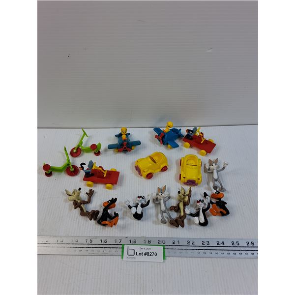 Looney Tunes Figurines & Vehicles Lot