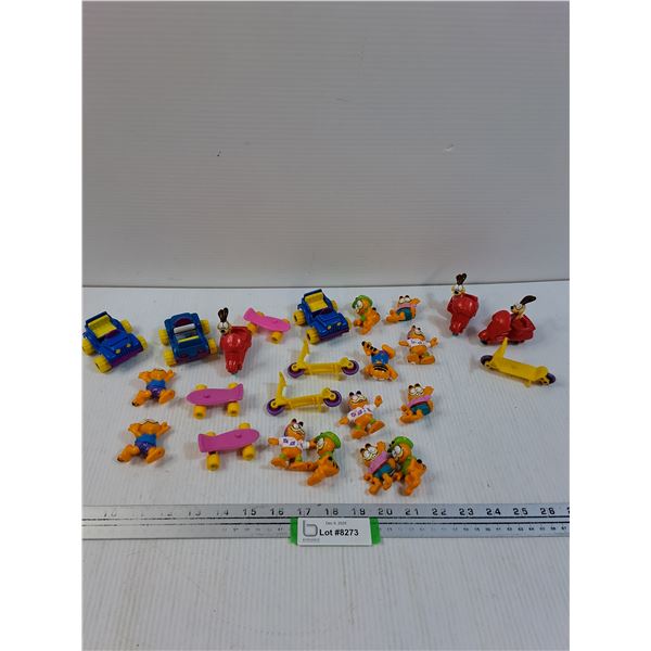 Garfield Kids Meal Toys & Vehicles