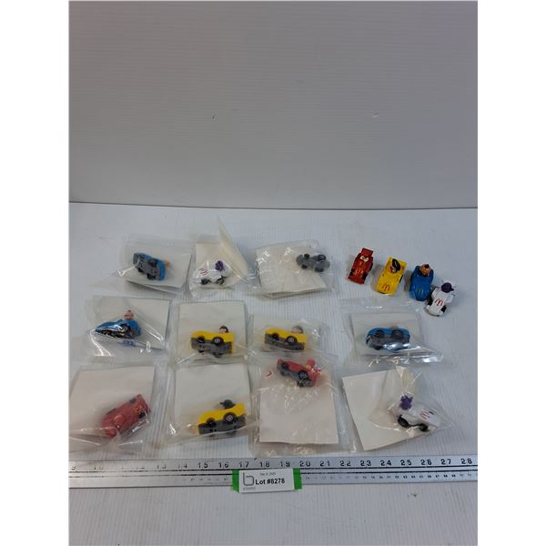 (15) McDonalds Kids Meal Toy Vehicles