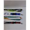 Image 3 : (4) Sports Lanyards: Blue Jays, Seahawks, Dolphins, Texans