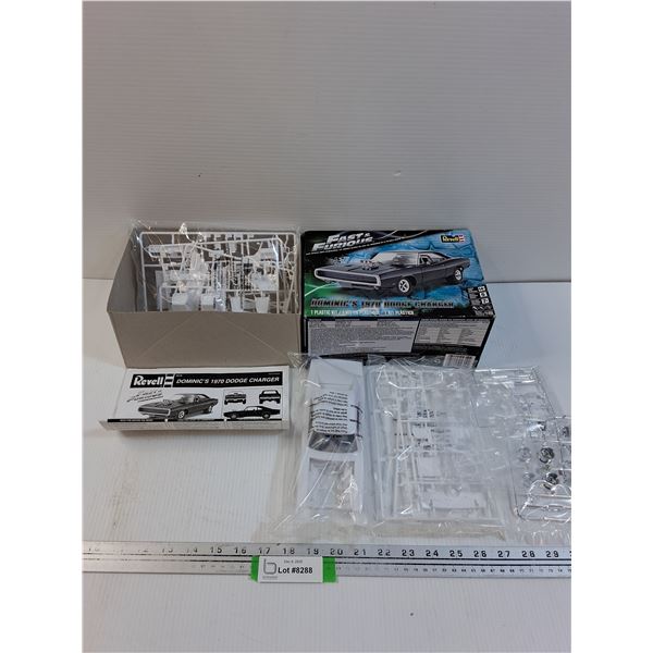 Revell Model Car Kit: Fast & Furious Dominics Dodge Charger - Appears All There, As Is