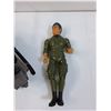 Image 2 : (2) Figurines: Army Sargent & Bass Pro Shops Helicopter Set