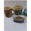 Image 2 : (7) Coffee Mugs & Tea Mugs, Ceramic Vase