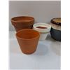 Image 2 : (9) Plant Pots - Various