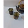 Image 3 : Ceramic Teapot & Cups Set w/Box