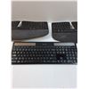 Image 2 : (3) Keyboards: Microsoft & Logitech Bluetooth - As Is