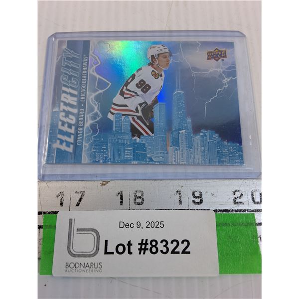 Connor Bedard Silver Insert Upper Deck Hockey Trading Card - CANNOT GUARANTEE AUTHENTICATION