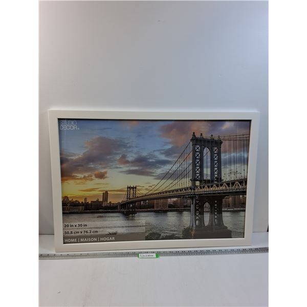 * Picture Frame - Outer Dimensions: 32" x 22" - Preferred Pick-Up