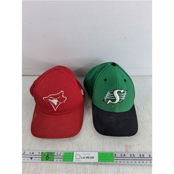 Toronto Blue Jays & Saskatchewan Roughriders Caps