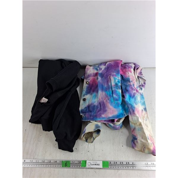 Sweater & Denim Jacket - Size L - XXL