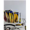 Image 4 : Round Bastard File, Wallboard Saw, 6 & 12V Circuit Tester, Screwdrivers, Wrenches, Vise Grips, Misc