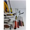 Image 7 : Round Bastard File, Wallboard Saw, 6 & 12V Circuit Tester, Screwdrivers, Wrenches, Vise Grips, Misc