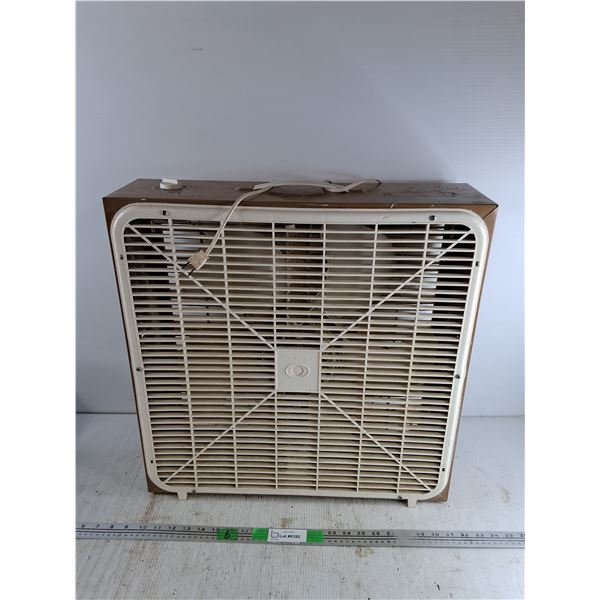 Torcan Electric Fan - Powers On, As Is, 22" x 22" x 6" - PICK UP ONLY
