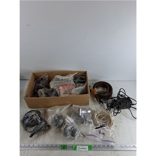 12V Adapter, Hose, Cords, Rope, Misc