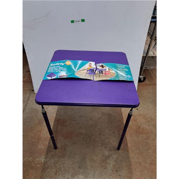 Safety 1st 24" x 24" Childrens Table, Cannot Ship