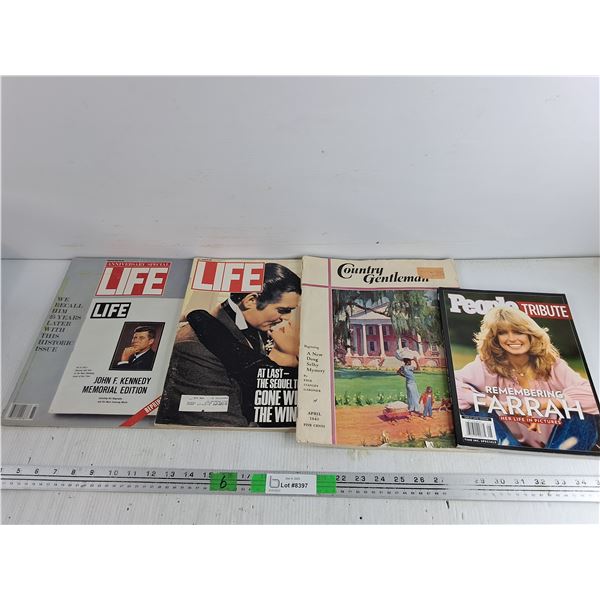 Vintage Magazines - LIFE, Country Gentleman, People Tribute