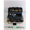Image 1 : Flambeau Tackle Box, Fishing Supplies, Tape Measure, Pliers, Misc - Pick Up Preferred