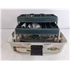 Image 3 : Flambeau Tackle Box, Fishing Supplies, Tape Measure, Pliers, Misc - Pick Up Preferred