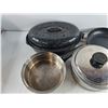 Image 2 : Cooking Pots, Frying Pan, Baking Dish with Lid