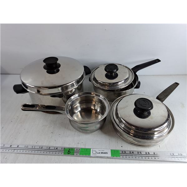 Assorted Cooking Pots with Lids
