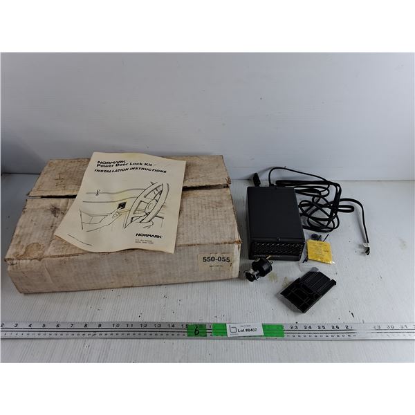 Little Buddy 12V Heater, Normark Power Door Lock Kit - As Is