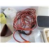 Image 5 : Tupperware Containers, Extension Cord - Approx 9', Plastic Spatula, Measuring Pitcher, Misc