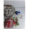 Image 6 : Poached Egg Pot with Lid, Assorted Candles, Floor Protectors, Napkins, Coin Wrappers, Glue Gun, Misc
