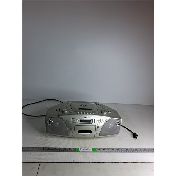 JVC Compact Disc Digital Audio Player (powers on) 18"x9"