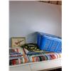 Image 1 : Picture, Quilt,Blanket, (2) Laundry Baskets Up to 20"x14"x13"-Cannot Ship