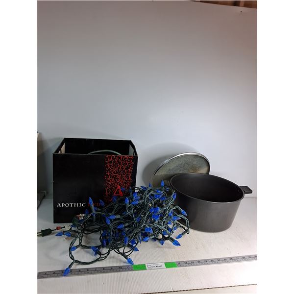 Box Of Lights (working),  Big Pot (13")