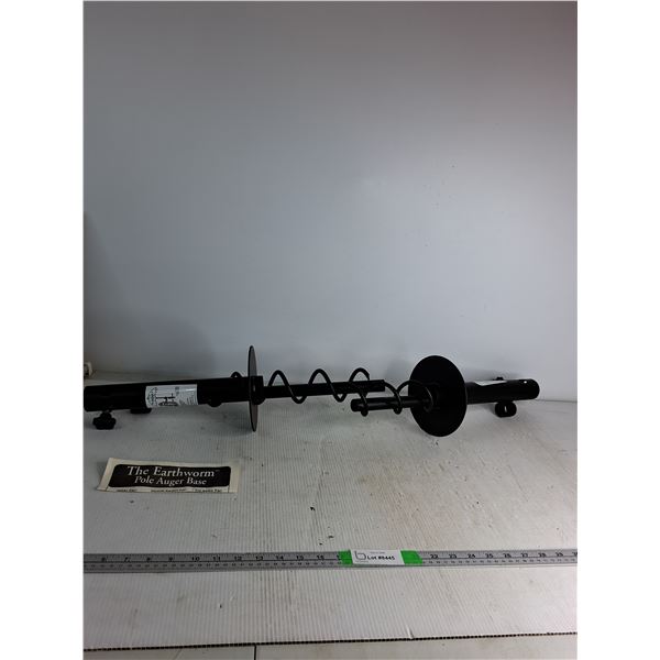 (2) Earthworm Pole Auger Base (NIB) - PICK UP