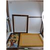 Image 1 : Teddy Bear Painting, Picture Frame (in Pieces)- Cannot ship