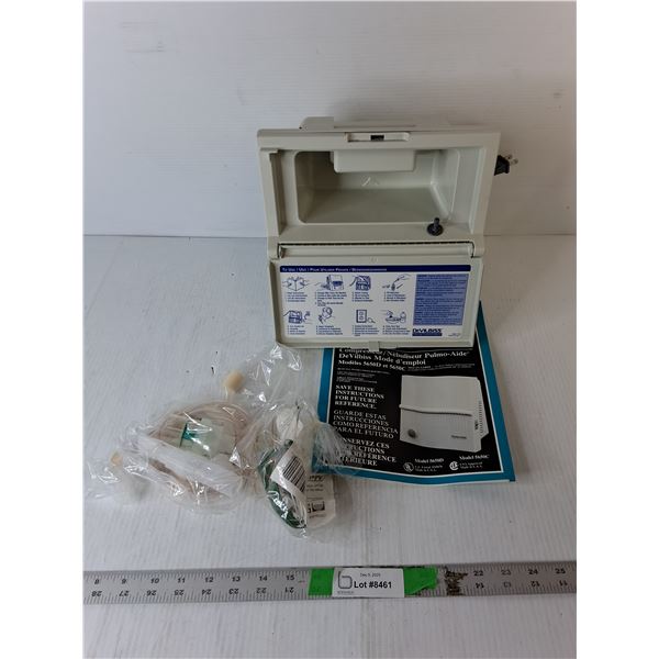 DeVilbliss Pulmo-Aide Compressor/Nebulizer- Powers On