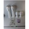 Image 1 : (4) Styrofoam Heads Up to 20", Wig Liners & Wig Stand - PICK UP
