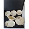 Image 2 : Ceramic Dish Lot- Creamer, Teacups, Plates  - PICK UP