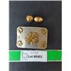 Image 1 : (2) Sports Pendants & Four Leaf Clover Beltbuckle