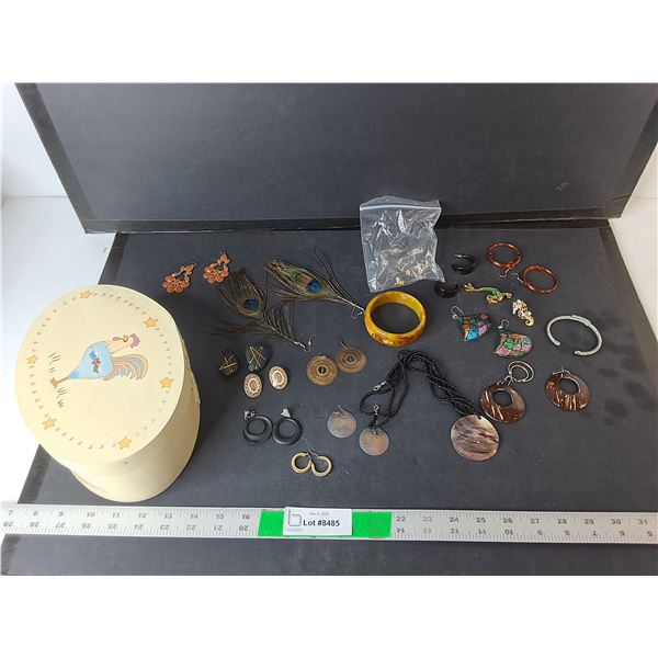 Earrings & Storage Box